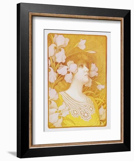 Sarah Bernhardt Poster-Paul Berthon-Framed Photographic Print