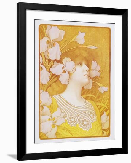 Sarah Bernhardt Poster-Paul Berthon-Framed Photographic Print