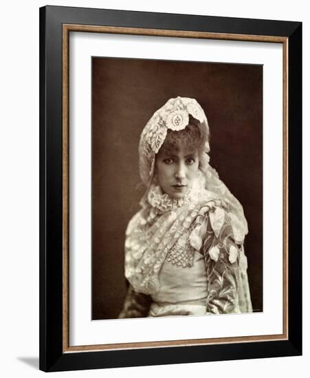 Sarah Bernhardt-Nadar-Framed Photographic Print