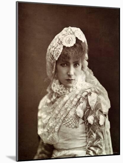 Sarah Bernhardt-Nadar-Mounted Photographic Print