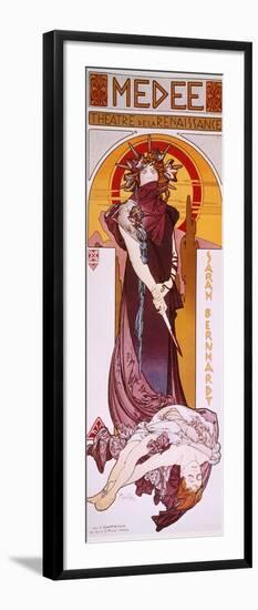 Sarah Bernhardt-Alphonse Mucha-Framed Giclee Print