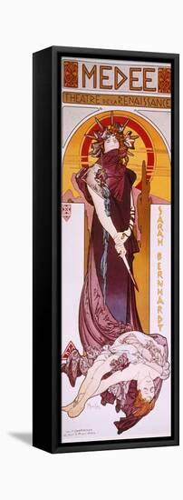 Sarah Bernhardt-Alphonse Mucha-Framed Premier Image Canvas