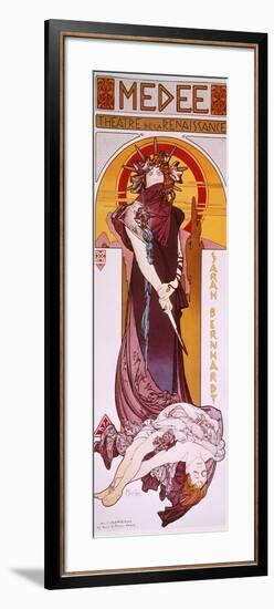 Sarah Bernhardt-Alphonse Mucha-Framed Giclee Print