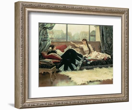 Sarah Bernhardt-Julius Leblanc Stewart-Framed Giclee Print