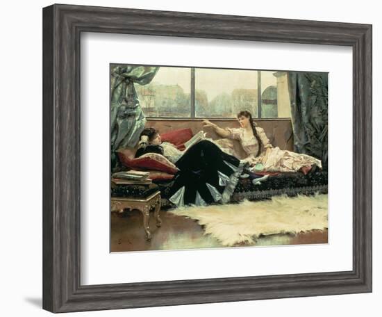 Sarah Bernhardt-Julius Leblanc Stewart-Framed Giclee Print