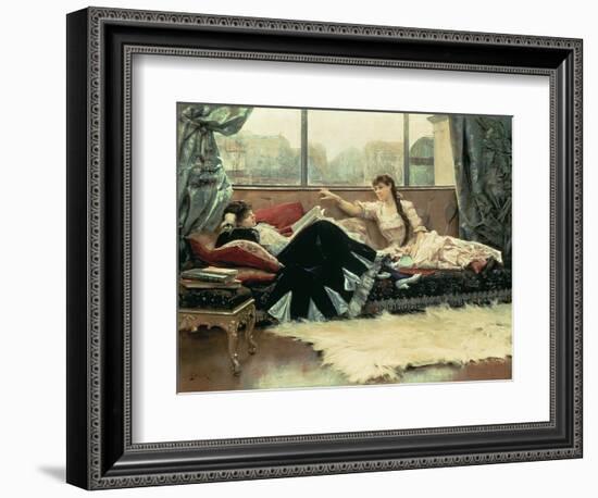 Sarah Bernhardt-Julius Leblanc Stewart-Framed Giclee Print