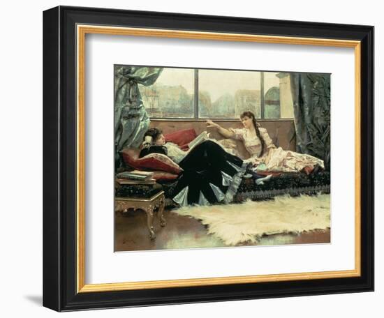 Sarah Bernhardt-Julius Leblanc Stewart-Framed Giclee Print