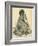 Sarah Bernhardt-Jan van Beers-Framed Art Print