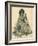 Sarah Bernhardt-Jan van Beers-Framed Art Print