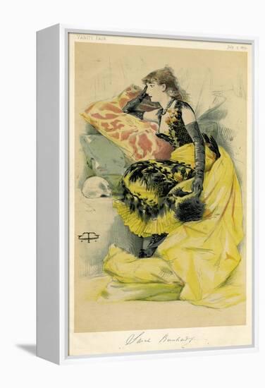 Sarah Bernhardt-Theobald Chartran-Framed Stretched Canvas