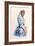 Sarah Bernhardt-Currier & Ives-Framed Art Print