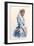 Sarah Bernhardt-Currier & Ives-Framed Art Print