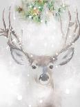 Festive Deer-Sarah Butcher-Art Print