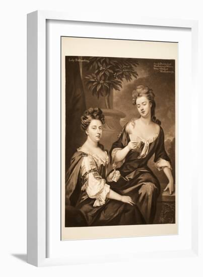 Sarah, Duchess of Marlborough and Lady Fitzharding, Pub. 1902-Godfrey Kneller-Framed Giclee Print