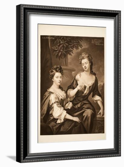 Sarah, Duchess of Marlborough and Lady Fitzharding, Pub. 1902-Godfrey Kneller-Framed Giclee Print