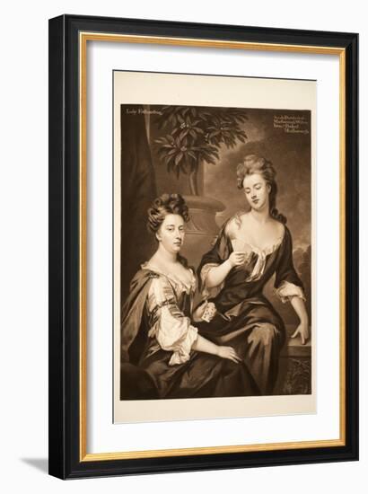 Sarah, Duchess of Marlborough and Lady Fitzharding, Pub. 1902-Godfrey Kneller-Framed Giclee Print