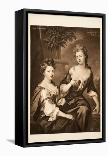 Sarah, Duchess of Marlborough and Lady Fitzharding, Pub. 1902-Godfrey Kneller-Framed Premier Image Canvas