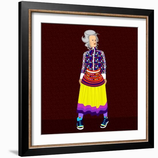 Sarah Jane Adams, instagram star-Claire Huntley-Framed Giclee Print