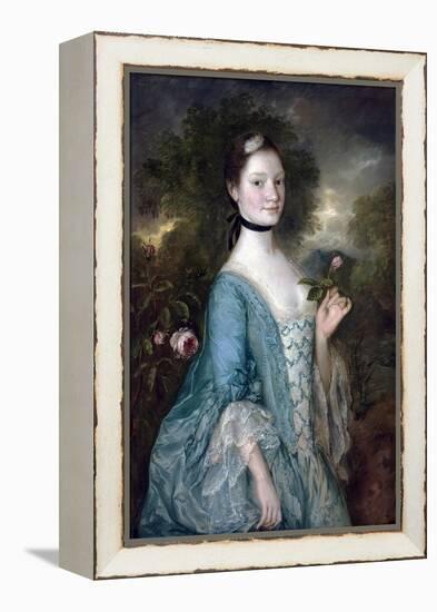 Sarah, Lady Innes-Thomas Gainsborough-Framed Premier Image Canvas
