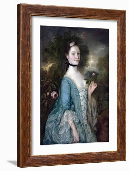 Sarah, Lady Innes-Thomas Gainsborough-Framed Giclee Print