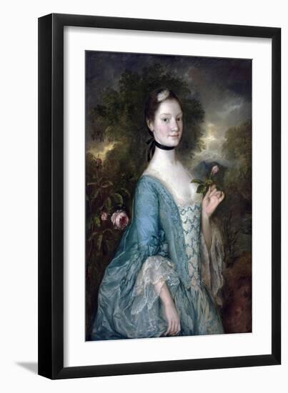 Sarah, Lady Innes-Thomas Gainsborough-Framed Giclee Print