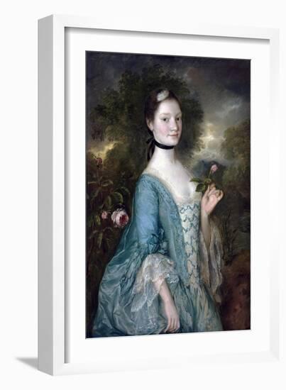 Sarah, Lady Innes-Thomas Gainsborough-Framed Giclee Print