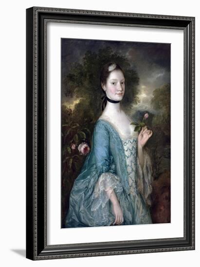 Sarah, Lady Innes-Thomas Gainsborough-Framed Giclee Print