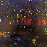 Nightscape - Harbour-Sarah Medway-Giclee Print