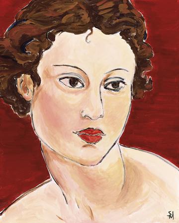 'Graceful Muse - Ava' Giclee Print - Sarah Myers | Art.com