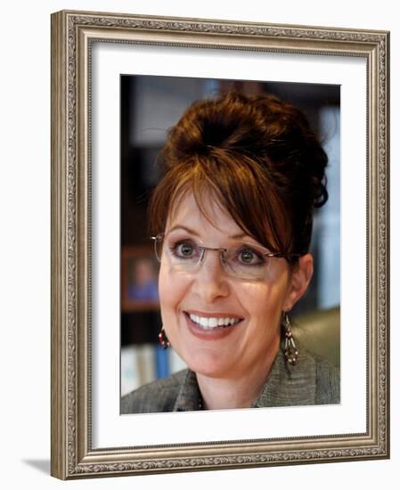 Sarah Palin, Anchorage, Alaska-null-Framed Photographic Print