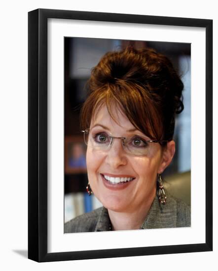 Sarah Palin, Anchorage, Alaska-null-Framed Photographic Print