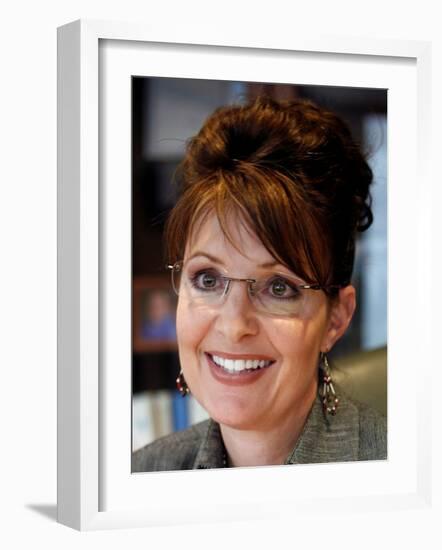 Sarah Palin, Anchorage, Alaska-null-Framed Photographic Print