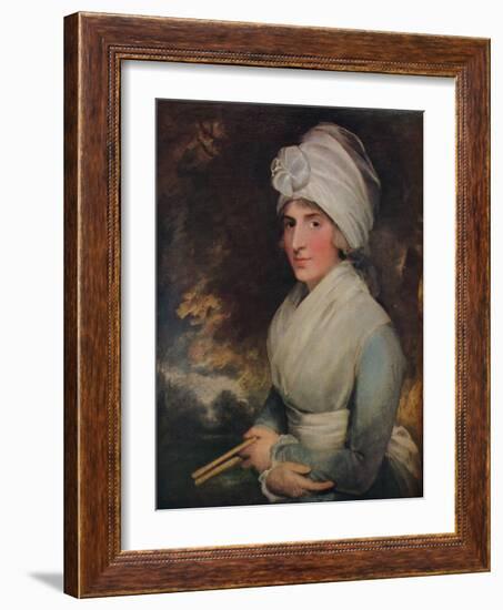 'Sarah Siddons', 1787-Gilbert Stuart-Framed Giclee Print