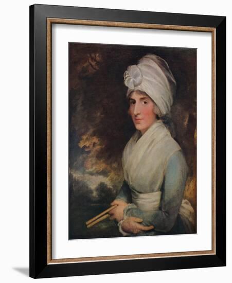 'Sarah Siddons', 1787-Gilbert Stuart-Framed Giclee Print