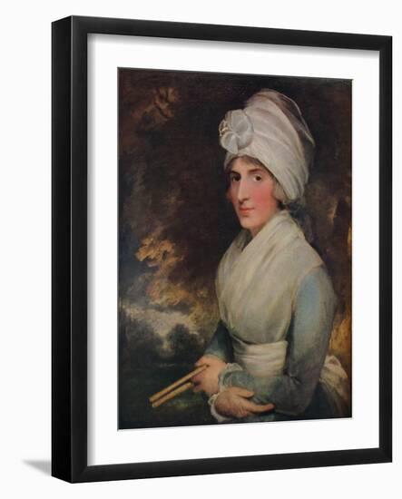 'Sarah Siddons', 1787-Gilbert Stuart-Framed Giclee Print