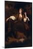 Sarah Siddons as the Tragic Muse, 1783-84-Sir Joshua Reynolds-Mounted Giclee Print