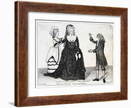 Sarah Siddons, English Actress, 1784-John Kay-Framed Giclee Print