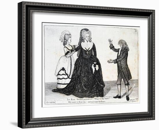 Sarah Siddons, English Actress, 1784-John Kay-Framed Giclee Print