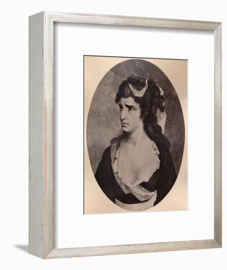 Sarah Siddons, Welsh actress, c late 18th or 19th century (1894)-Unknown-Framed Giclee Print