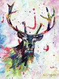 Bear Multicolour-Sarah Stribbling-Art Print