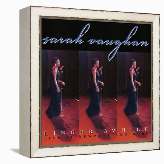 Sarah Vaughan, Linger Awhile-null-Framed Stretched Canvas