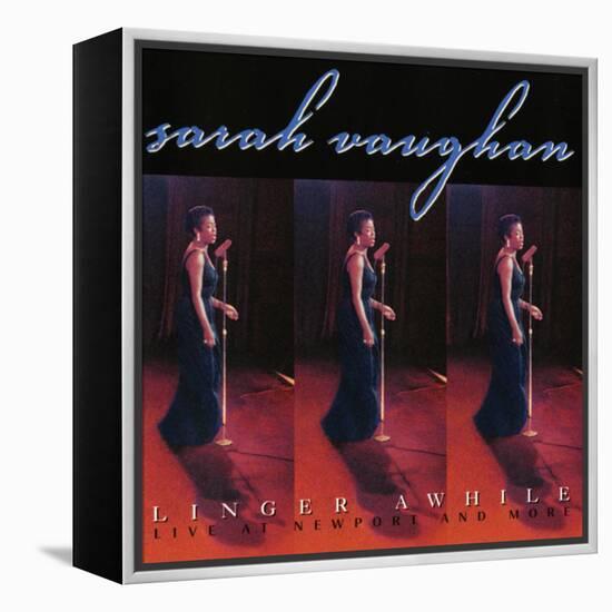 Sarah Vaughan, Linger Awhile-null-Framed Stretched Canvas