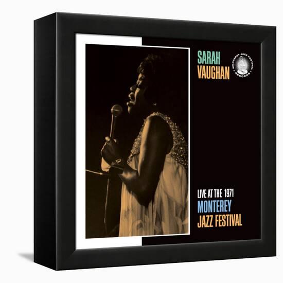 Sarah Vaughan, Live at the 1971 Monterey Jazz Fest-null-Framed Stretched Canvas