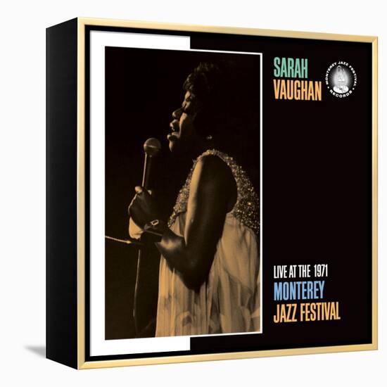 Sarah Vaughan, Live at the 1971 Monterey Jazz Fest-null-Framed Stretched Canvas