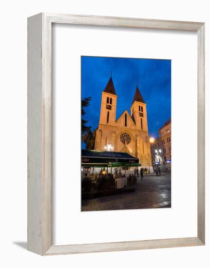 Sarajevo Catholic Church, Sarajevo, Bosnia and Herzegovina, Europe-Gavin Hellier-Framed Photographic Print