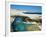 Sarakiniko Lunar Landscape, Sarakiniko Beach, Milos, Cyclades Islands, Greek Islands, Aegean Sea, G-Tuul-Framed Photographic Print