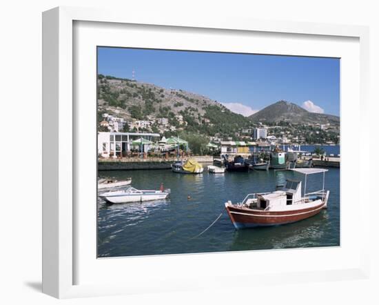 Saranda, Albania-R H Productions-Framed Photographic Print