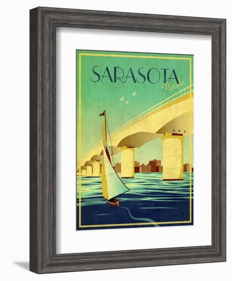 Sarasota-Stella Bradley-Framed Giclee Print