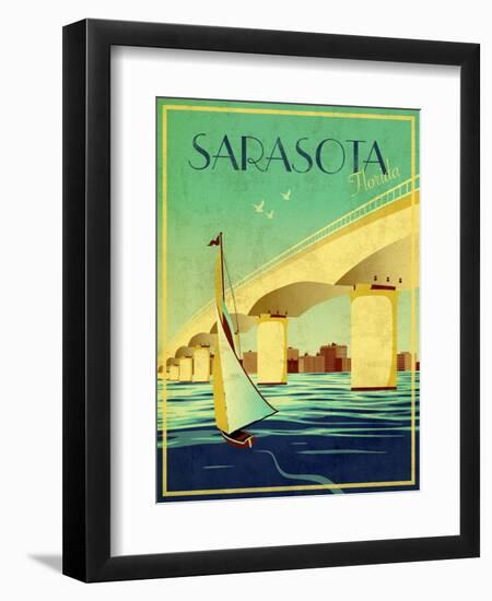 Sarasota-Stella Bradley-Framed Giclee Print