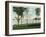 Saratoga Springs, New York - View of Saratoga Lake-Lantern Press-Framed Art Print